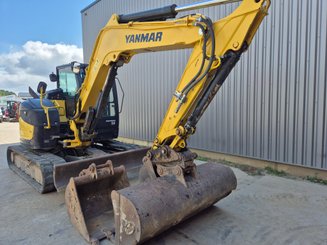 Mini pelle Yanmar VIO80-1 Cabine