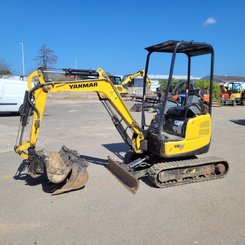 Mini pelle Yanmar VIO17CAN