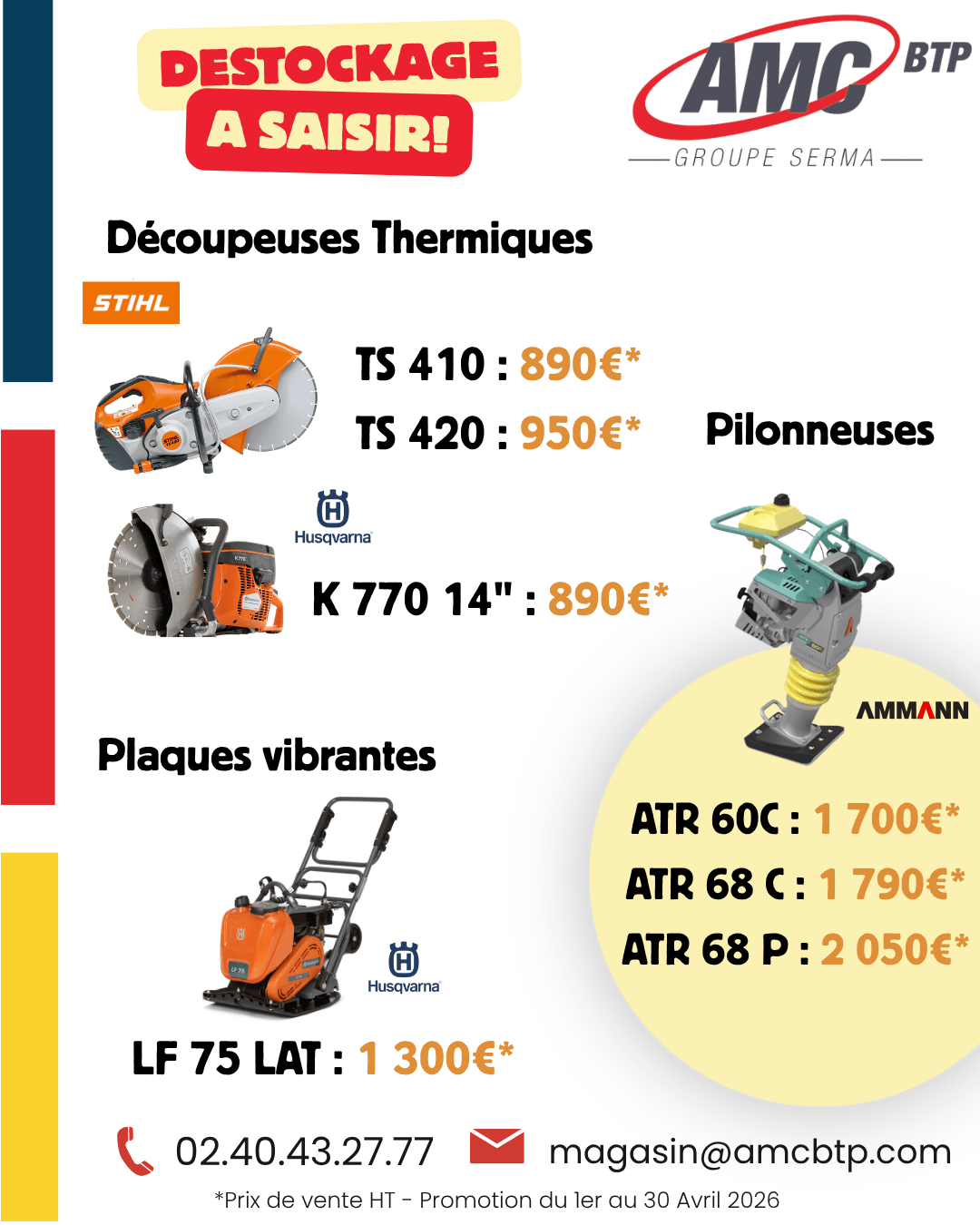 Promotion Avril 2026