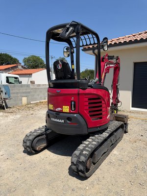 Mini pelle Yanmar VIO27-6 Canopy