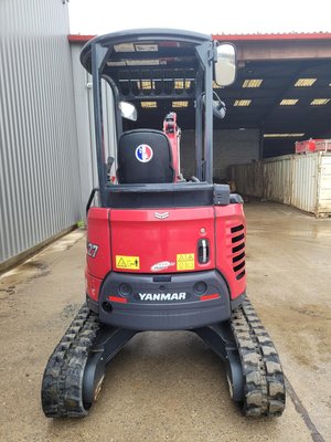 Mini pelle Yanmar VIO27-6 Canopy