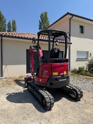 Mini pelle Yanmar VIO27-6 Canopy