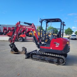 Mini pelle Yanmar SV26 Essentiel +