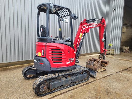 Mini pelle Yanmar VIO27-6 Canopy