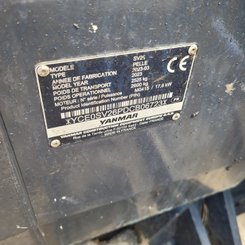 Mini pelle Yanmar SV26 Essentiel +