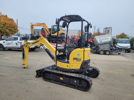 Mini pelle Yanmar VIO23 CANOPY