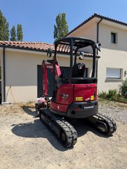 Mini pelle Yanmar VIO27-6 Canopy