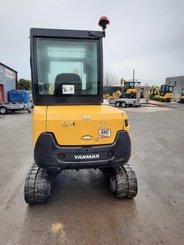 Mini pelle Yanmar SV26 Cabine