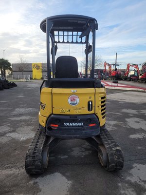 Mini pelle Yanmar VIO27-6 Canopy