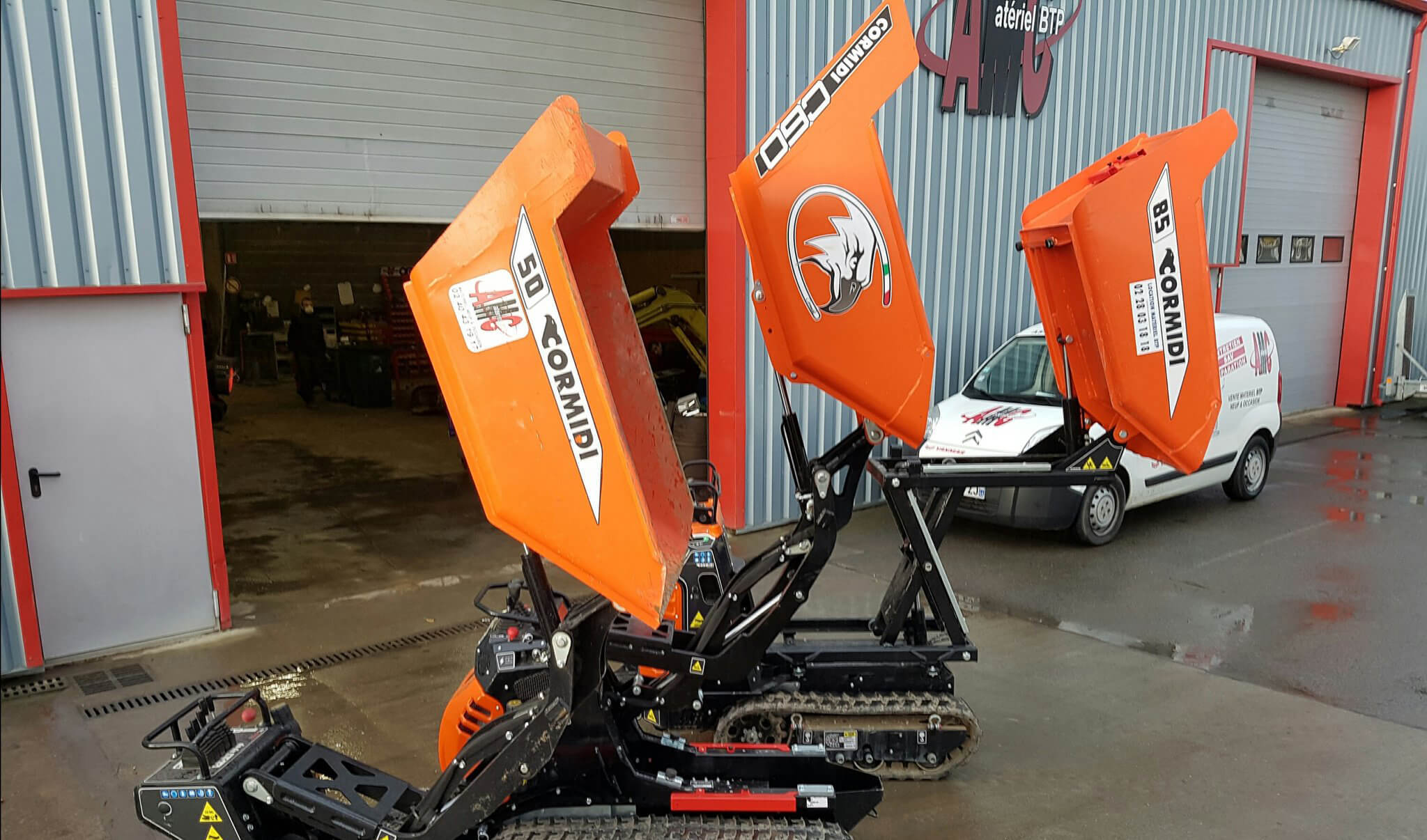 FOCUS : MINI DUMPER A CHENILLES CORMIDI